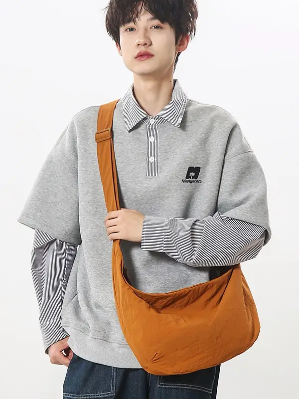 Black Crossbody Backpack for Women Sports Commute