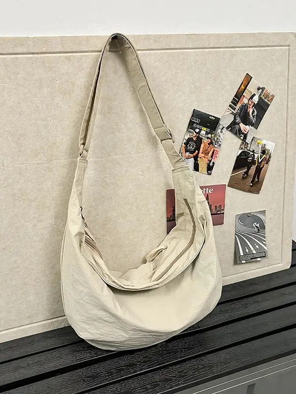Black Crossbody Backpack for Women Sports Commute