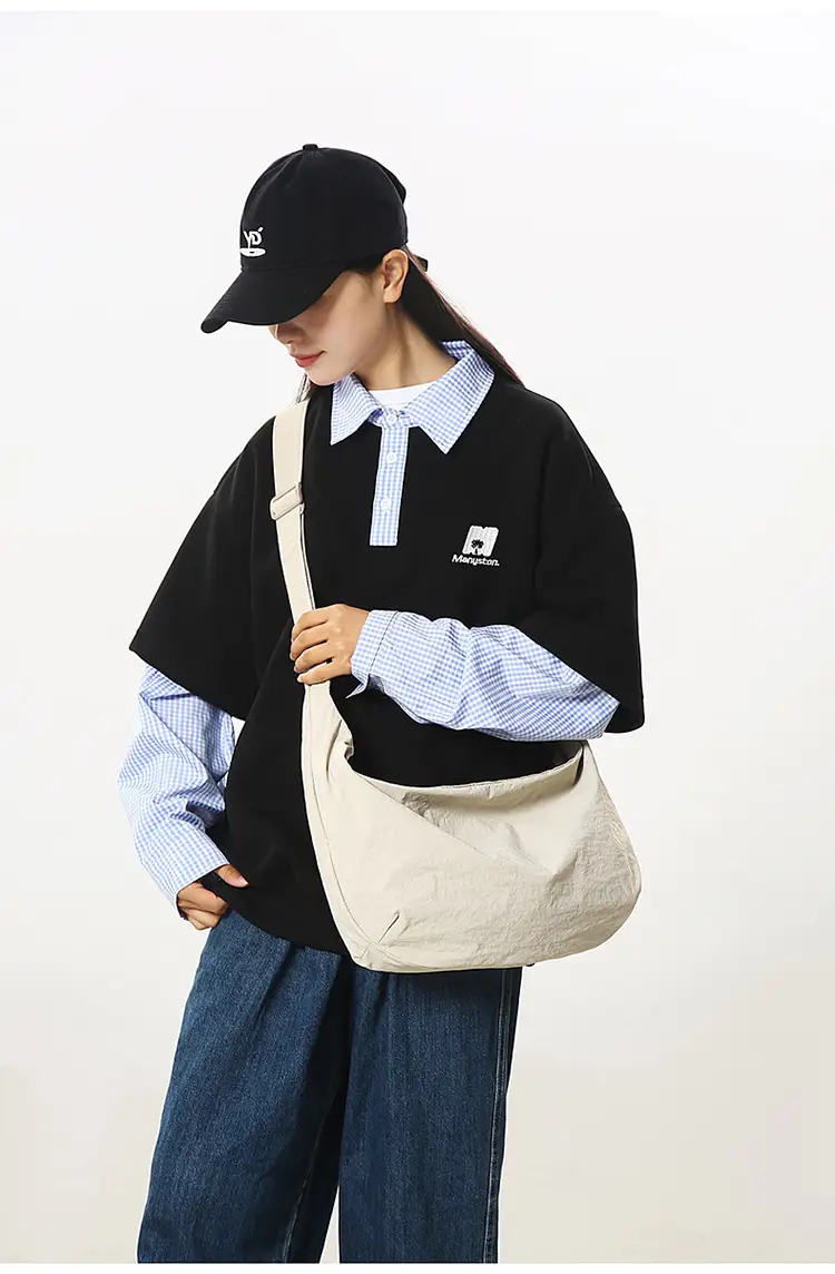Black Crossbody Backpack for Women Sports Commute — feature 23