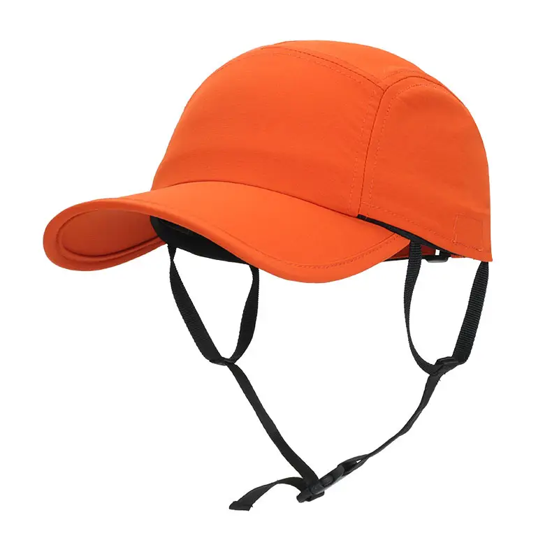 Men Summer Cycling Sun Hat Solid Color Windproof - Image 5