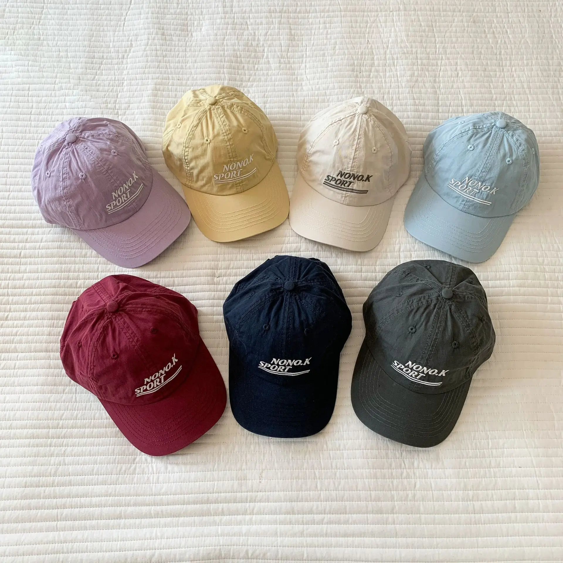 Sugarcane Pear Girls' Light Blue Baseball Cap Summer 2025 — feature 3