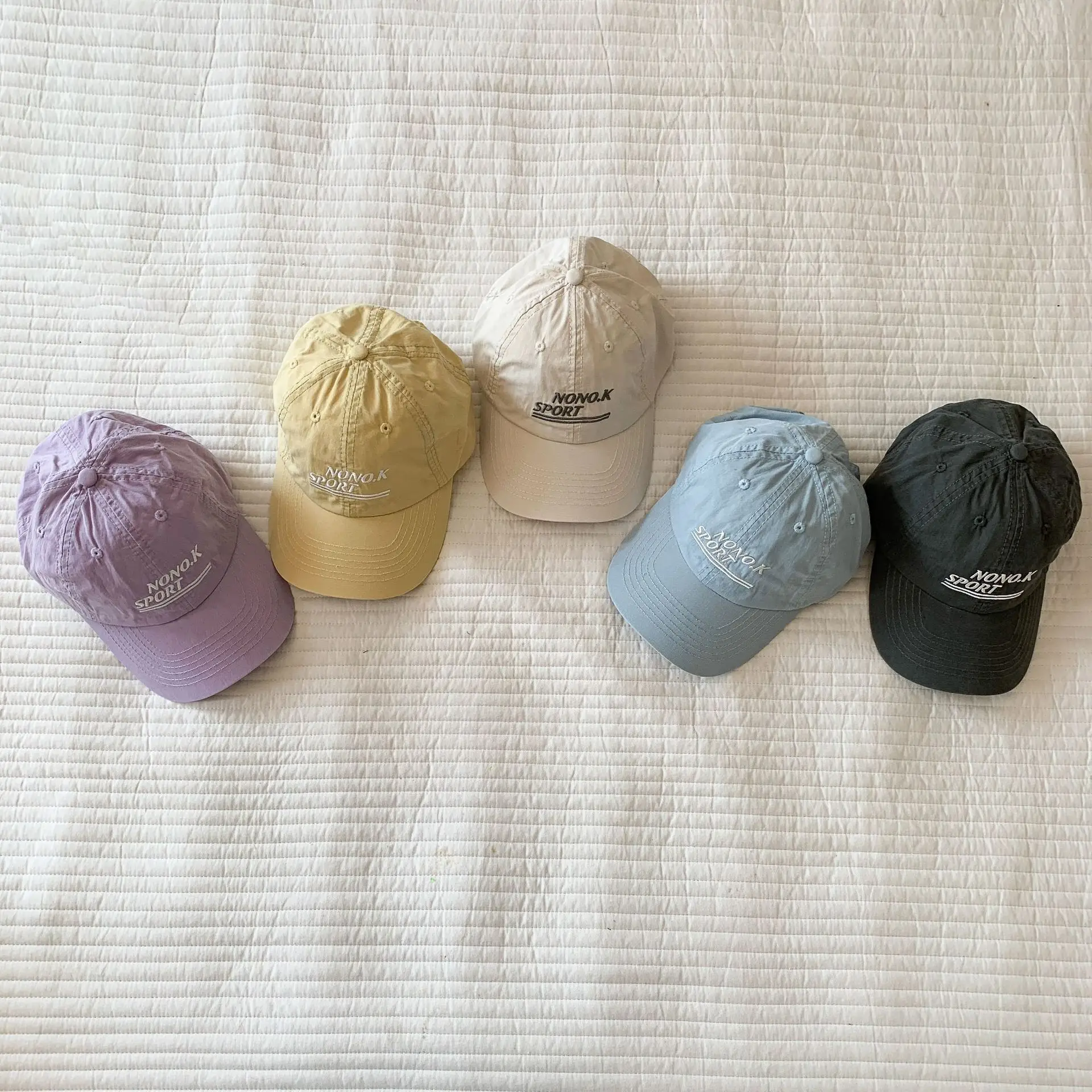 Sugarcane Pear Girls' Light Blue Baseball Cap Summer 2025 — feature 4