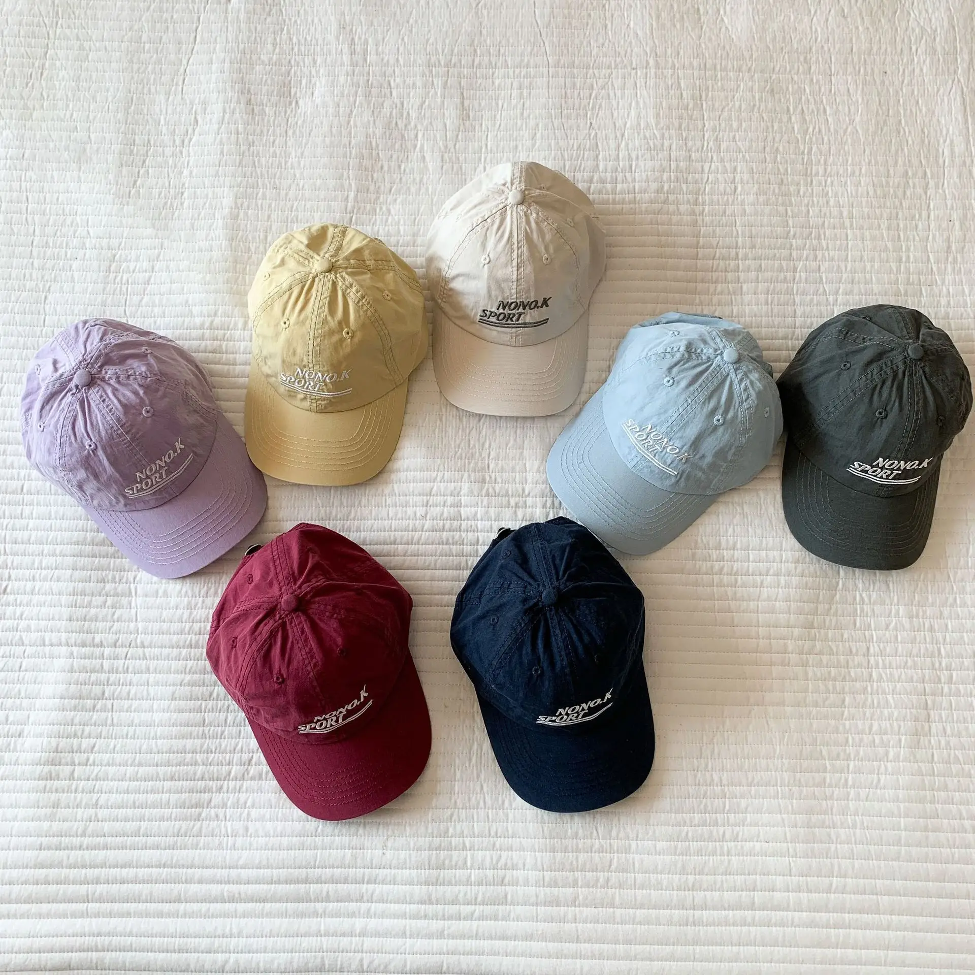 Sugarcane Pear Girls' Light Blue Baseball Cap Summer 2025 — feature 5