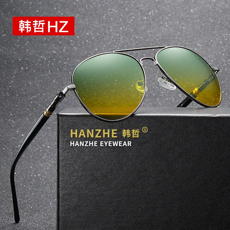 Men's Polarized Anti-Glare Night Sunglasses Blue β feature 1
