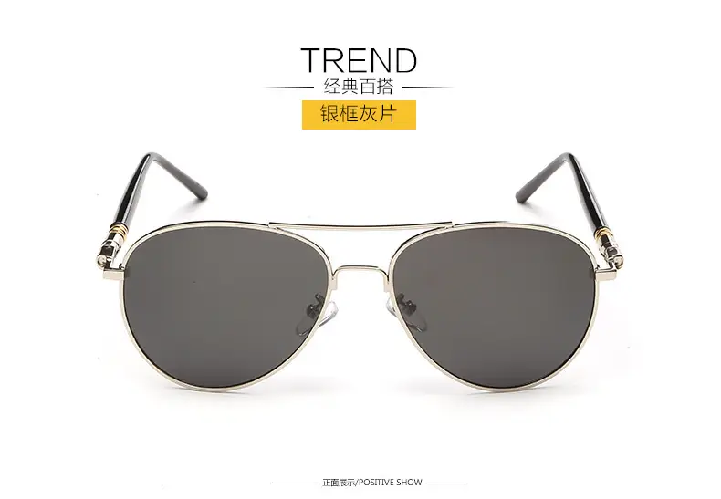 Men's Polarized Anti-Glare Night Sunglasses Blue - Image 2