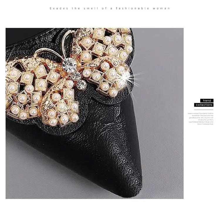 Cross-Border Two-Way Wear High Heels for Women, Stiletto Heels, 2026 Spring and Autumn New Style, Mid-Heel Single Shoes for Women, Shallow Mouth, Comfortable for Feet, Work Leather Shoes — feature 10
