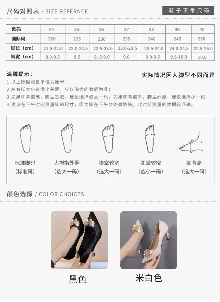 Cross-Border Two-Way Wear High Heels for Women, Stiletto Heels, 2026 Spring and Autumn New Style, Mid-Heel Single Shoes for Women, Shallow Mouth, Comfortable for Feet, Work Leather Shoes — feature 4