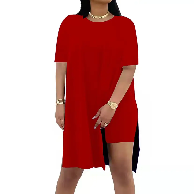 Pink Loose Two-Piece Summer Suit for Women - Image 11