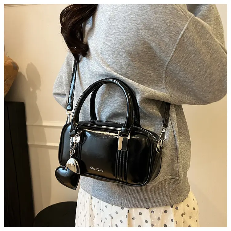 Korean Style Cream White Square Handbag 2025 Spring — feature 20