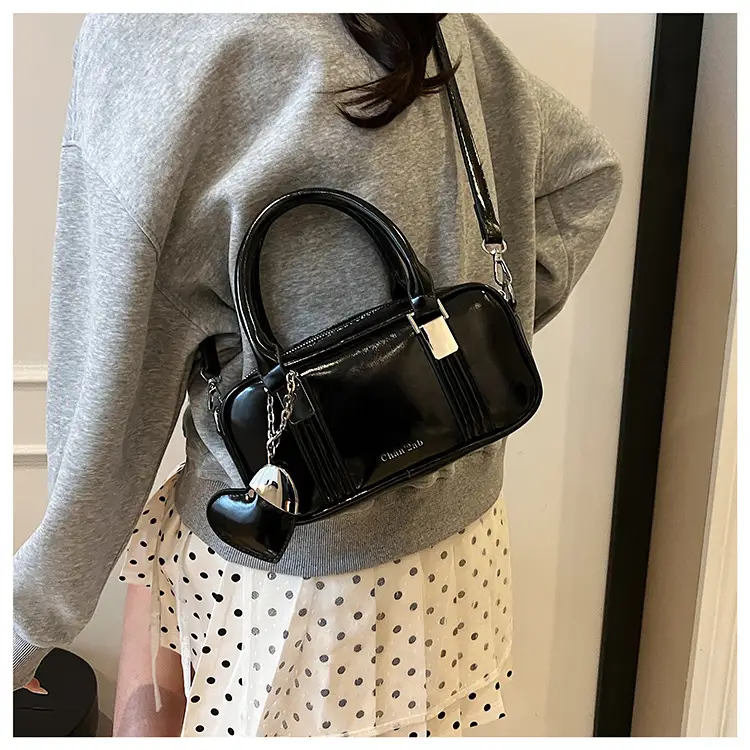 Korean Style Cream White Square Handbag 2025 Spring — feature 21
