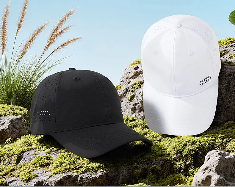 Men Breathable Sunshade Cap with Laser Hole — feature 26