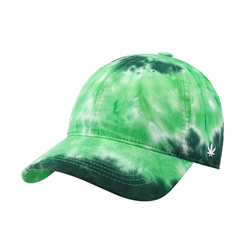 Cross-Dye Baseball Cap with Plain Design - Image 2