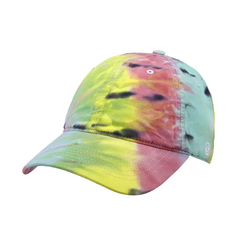 Cross-Dye Baseball Cap with Plain Design - Image 3