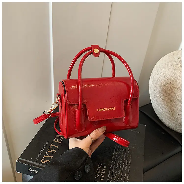 Red 10-Shoulder Crossbody Bag for Women — feature 25