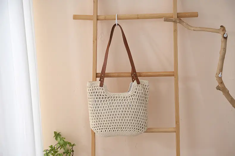 Women Straw Woven Shoulder Bags Set of 4 — feature 17