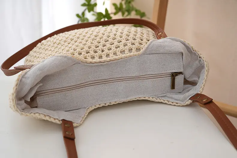 Women Straw Woven Shoulder Bags Set of 4 — feature 21