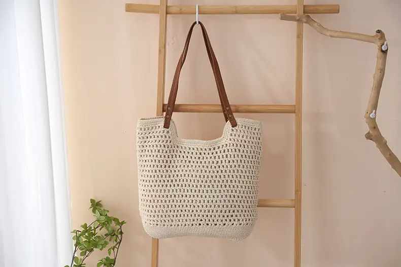 Women Straw Woven Shoulder Bags Set of 4 — feature 7