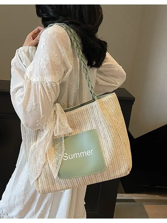 Women Cross-Border Woven Straw Bag Large Capacity 2026 - Image 7