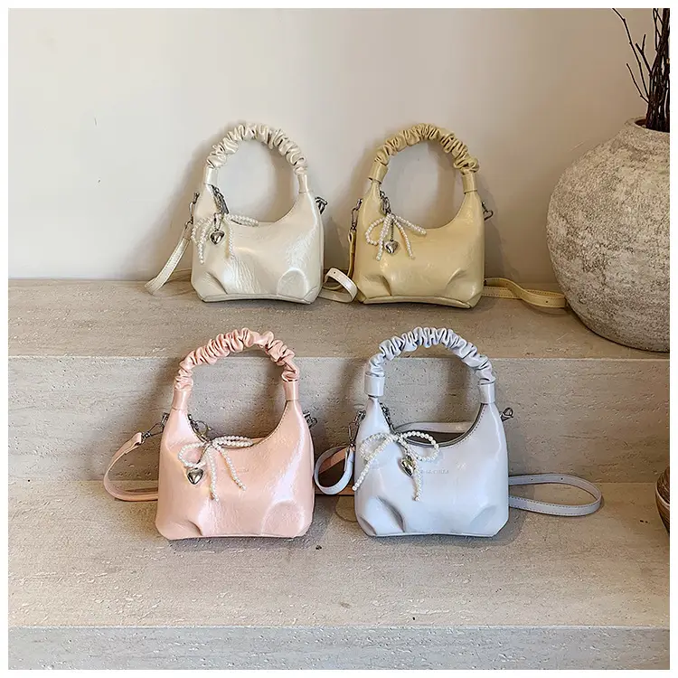 White Elastic Handle Shoulder Bag 2026 New Model — feature 1