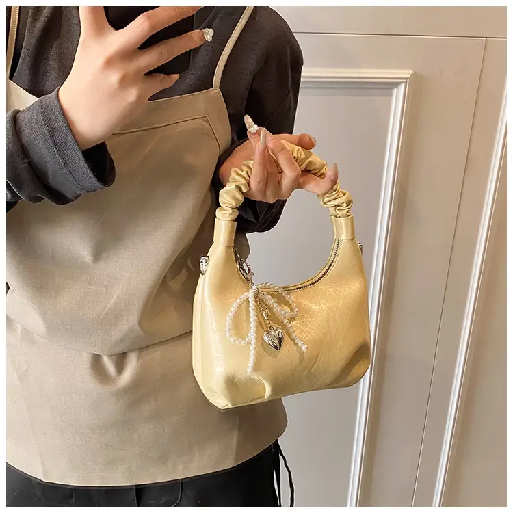 White Elastic Handle Shoulder Bag 2026 New Model — feature 18