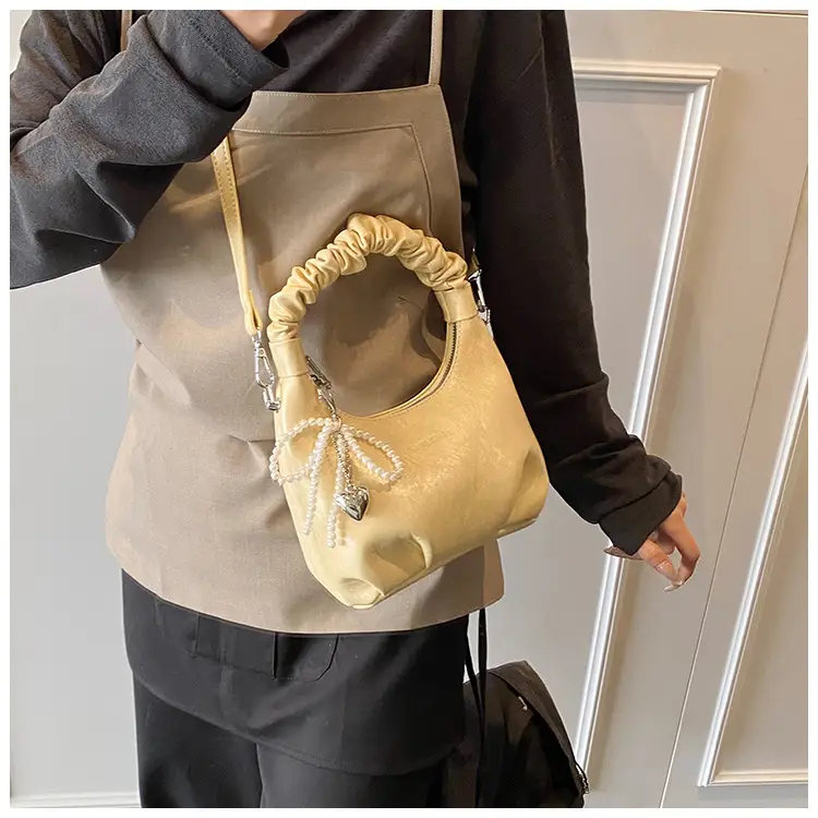 White Elastic Handle Shoulder Bag 2026 New Model — feature 21