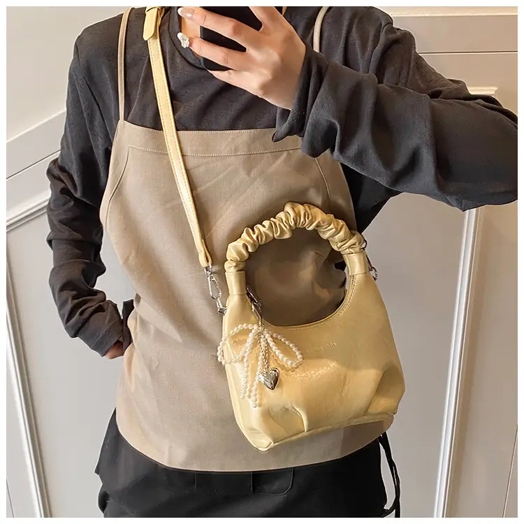 White Elastic Handle Shoulder Bag 2026 New Model — feature 22