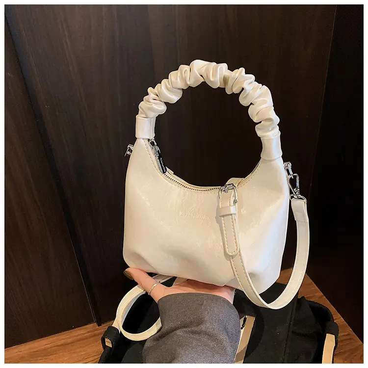 White Elastic Handle Shoulder Bag 2026 New Model — feature 28