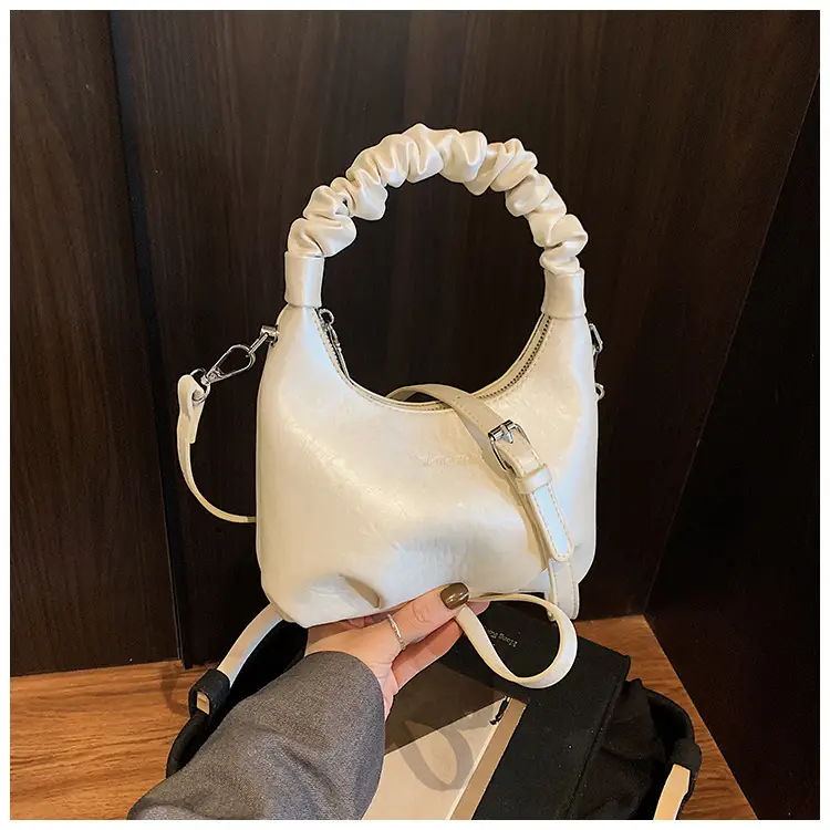 White Elastic Handle Shoulder Bag 2026 New Model — feature 29