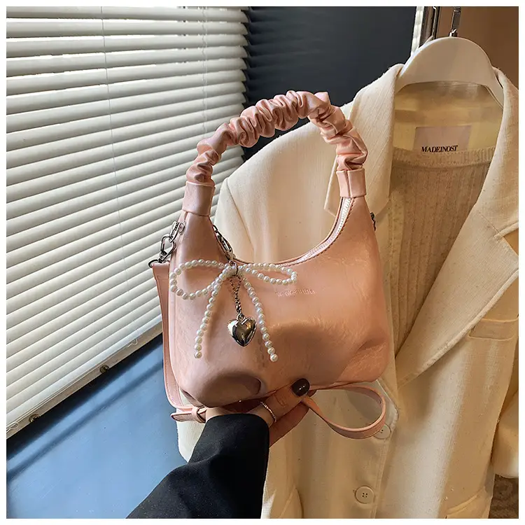 White Elastic Handle Shoulder Bag 2026 New Model — feature 31