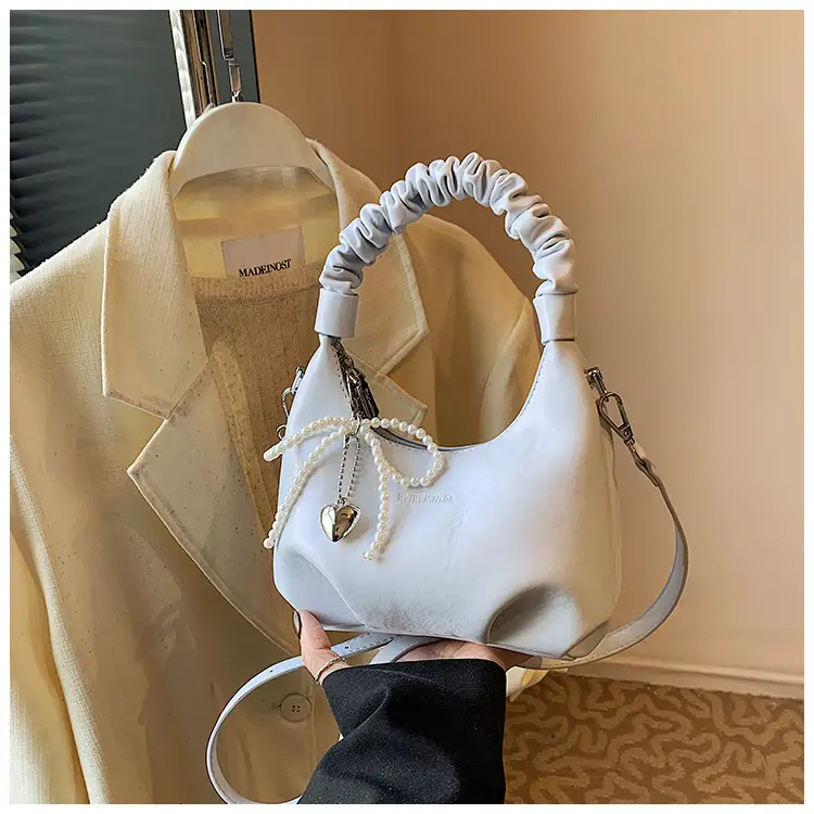 White Elastic Handle Shoulder Bag 2026 New Model — feature 32