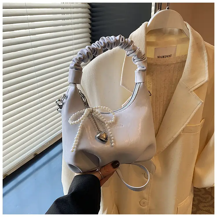 White Elastic Handle Shoulder Bag 2026 New Model — feature 33