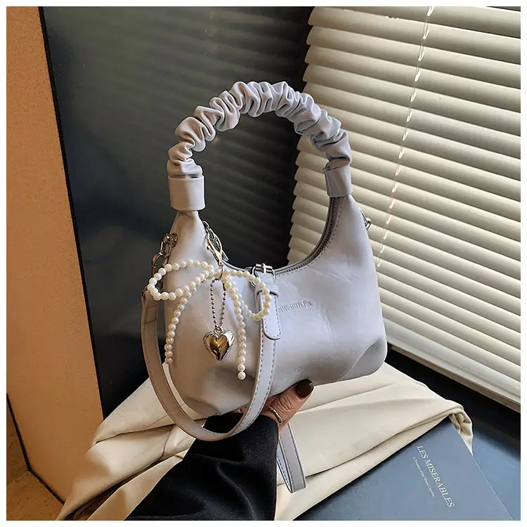 White Elastic Handle Shoulder Bag 2026 New Model — feature 34