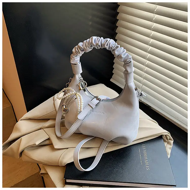 White Elastic Handle Shoulder Bag 2026 New Model — feature 35