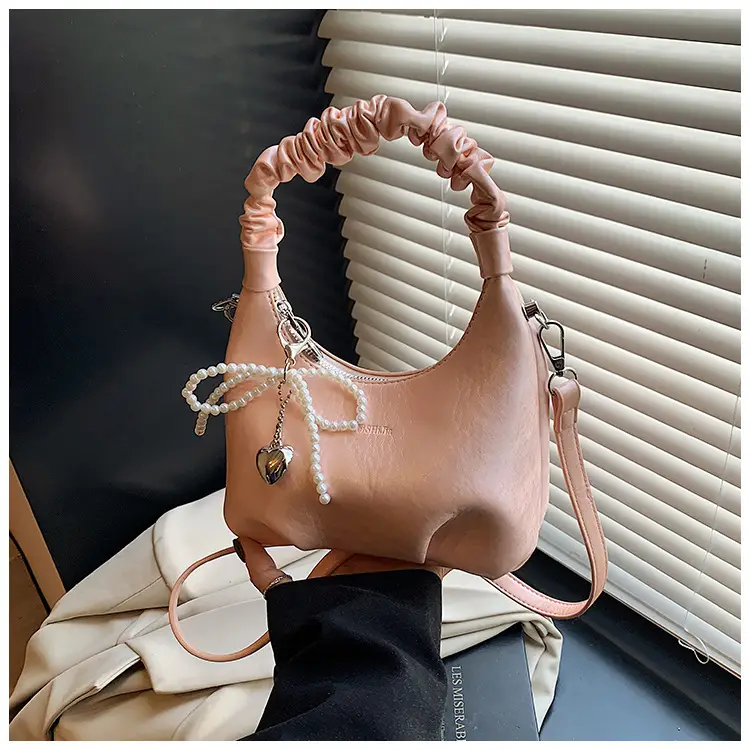 White Elastic Handle Shoulder Bag 2026 New Model — feature 36