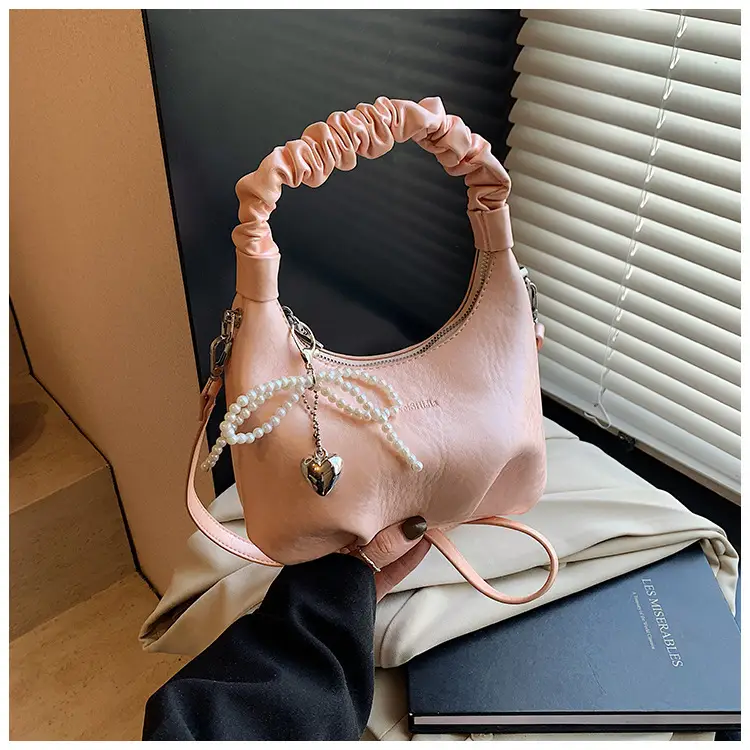 White Elastic Handle Shoulder Bag 2026 New Model — feature 37