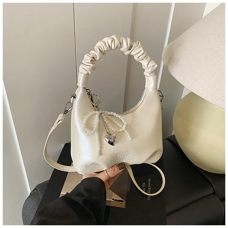 White Elastic Handle Shoulder Bag 2026 New Model — feature 39