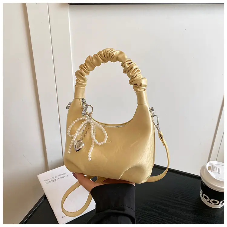 White Elastic Handle Shoulder Bag 2026 New Model — feature 40
