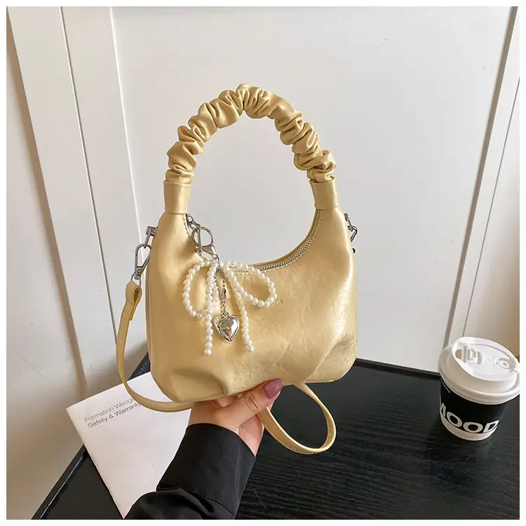 White Elastic Handle Shoulder Bag 2026 New Model — feature 41