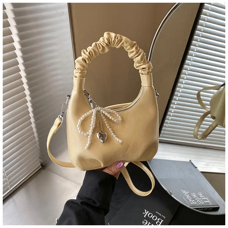 White Elastic Handle Shoulder Bag 2026 New Model — feature 42
