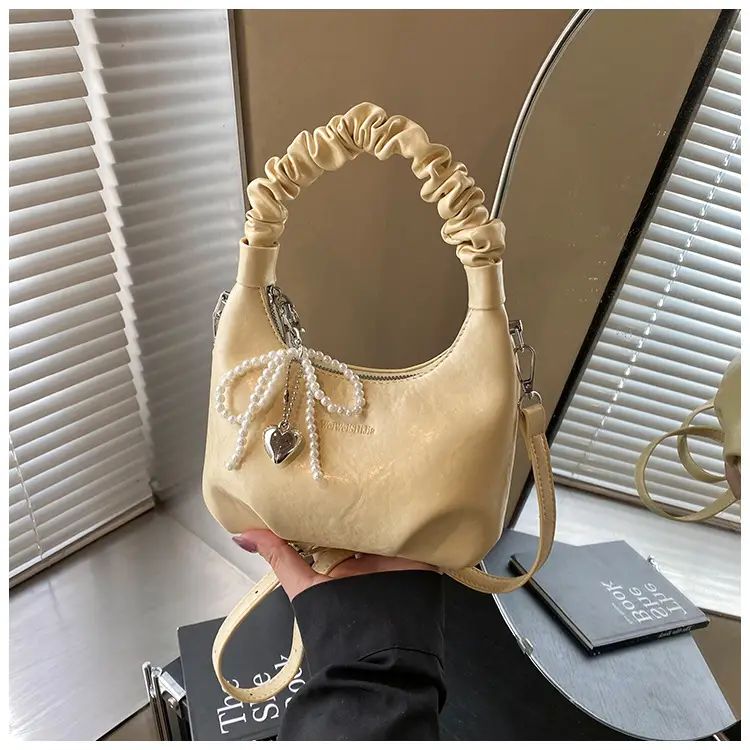 White Elastic Handle Shoulder Bag 2026 New Model — feature 43