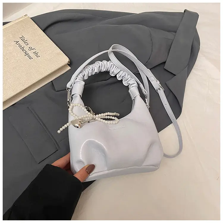 White Elastic Handle Shoulder Bag 2026 New Model — feature 44