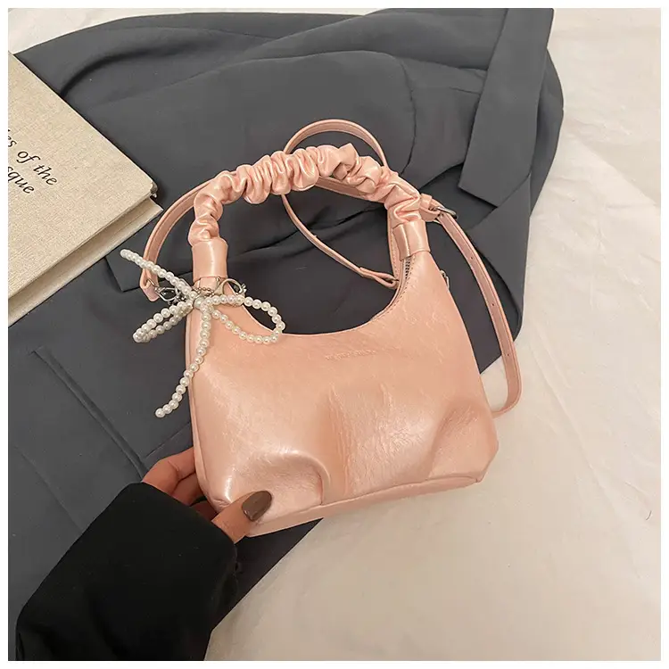 White Elastic Handle Shoulder Bag 2026 New Model — feature 46