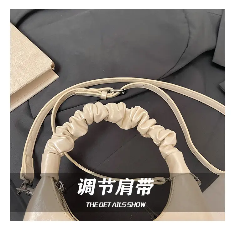 White Elastic Handle Shoulder Bag 2026 New Model — feature 6