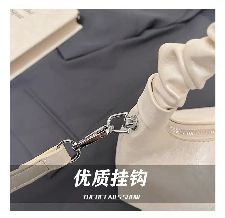 White Elastic Handle Shoulder Bag 2026 New Model — feature 7