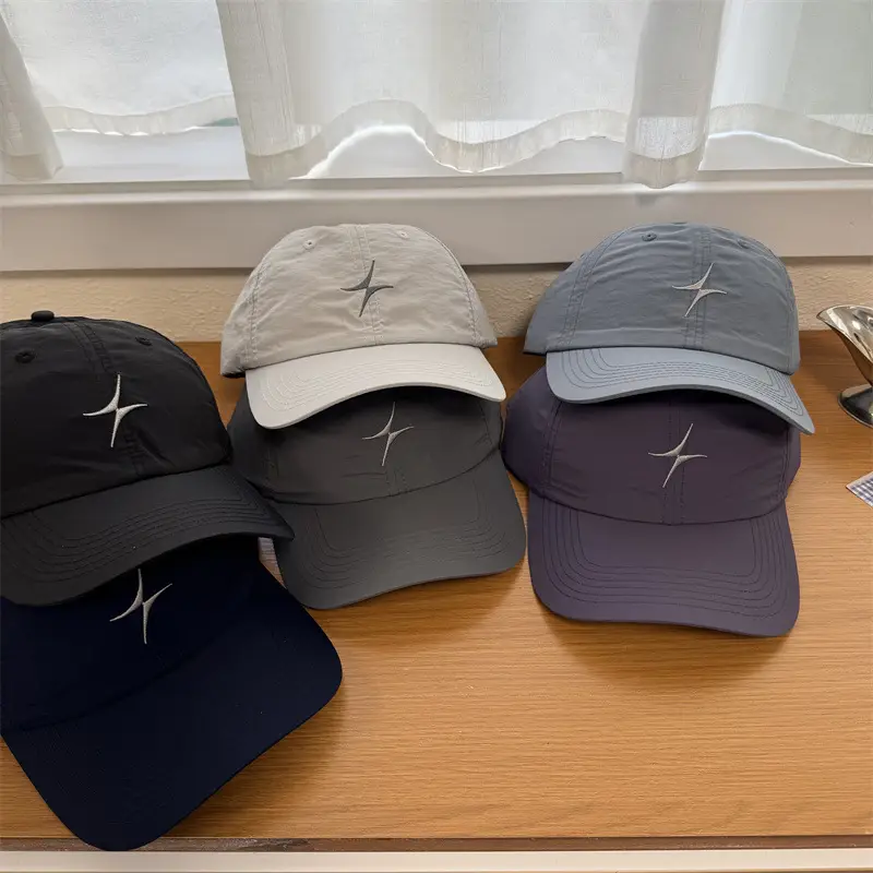 Men Women Spring Summer Baseball Cap Grey Duck Tongue - Image 3