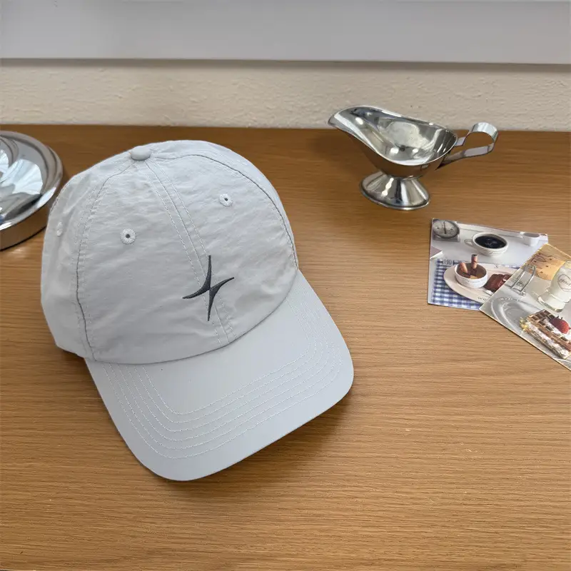 Men Women Spring Summer Baseball Cap Grey Duck Tongue - Image 2