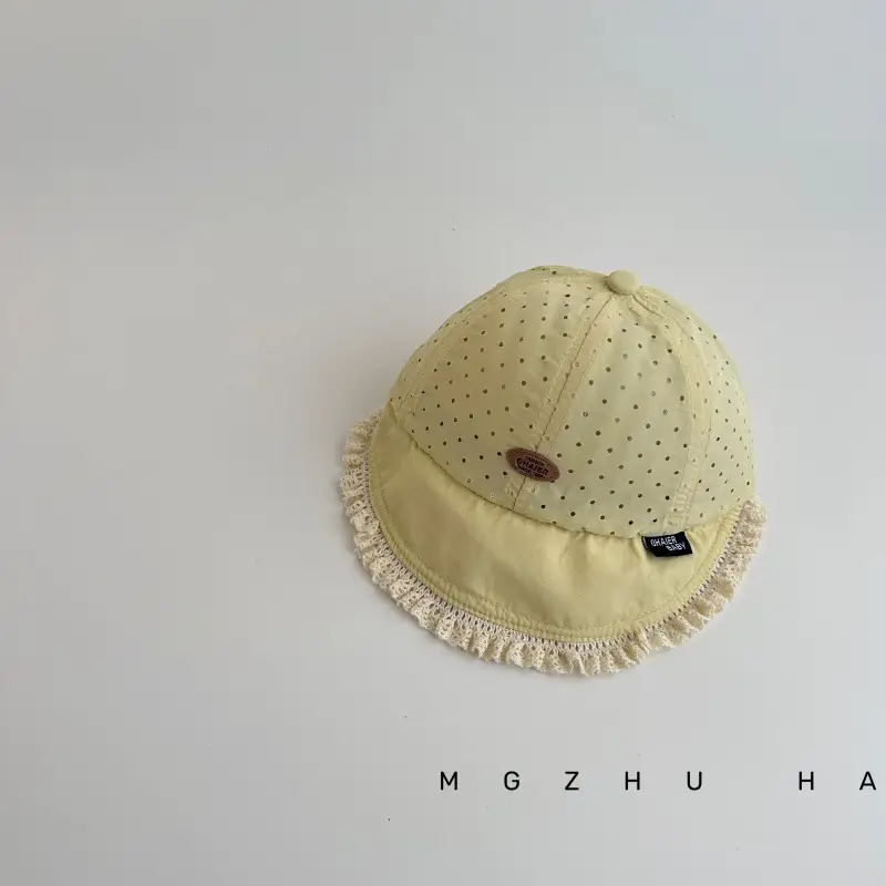 Girls' Lace Princess Cap Sun Hat Quick Dry Mesh — feature 17