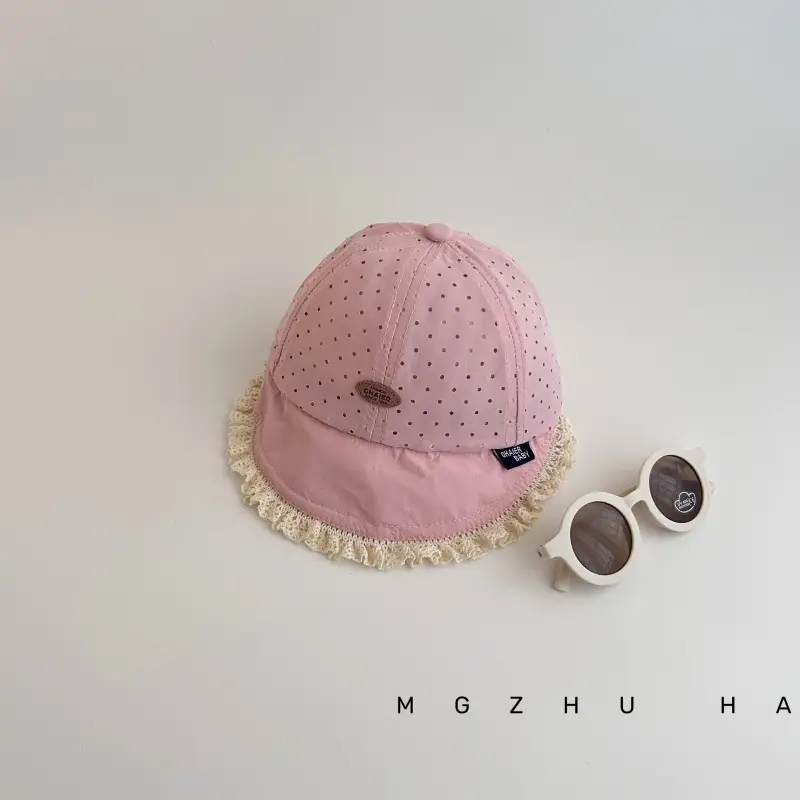 Girls' Lace Princess Cap Sun Hat Quick Dry Mesh — feature 21