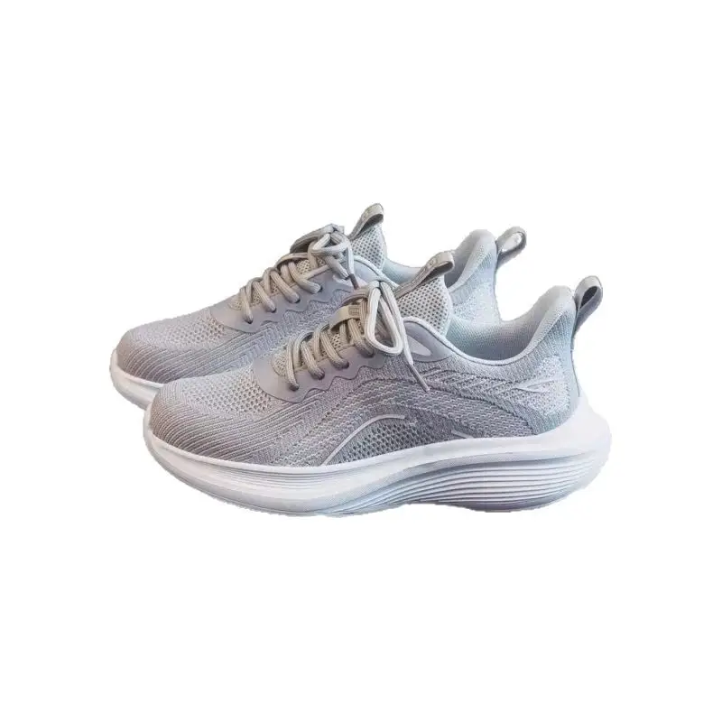 Sports Shoes, New Cross-Border Models, Fly-Woven Mesh, Lightweight, Breathable Running Shoes, Fashionable and Trendy, Soft-Soled, Comfortable Outdoor Women's Shoes - Image 8
