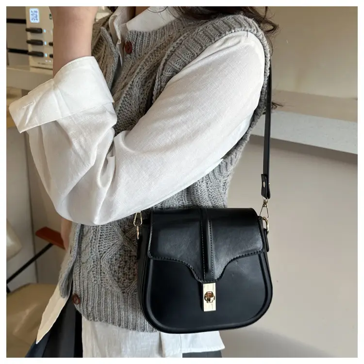White Saddle Crossbody Bag for Women Spring Summer — feature 18